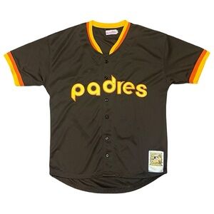 Tony Gwynn Padres Mitchell & Ness Cooperstown Jersey Size 50 L/XL